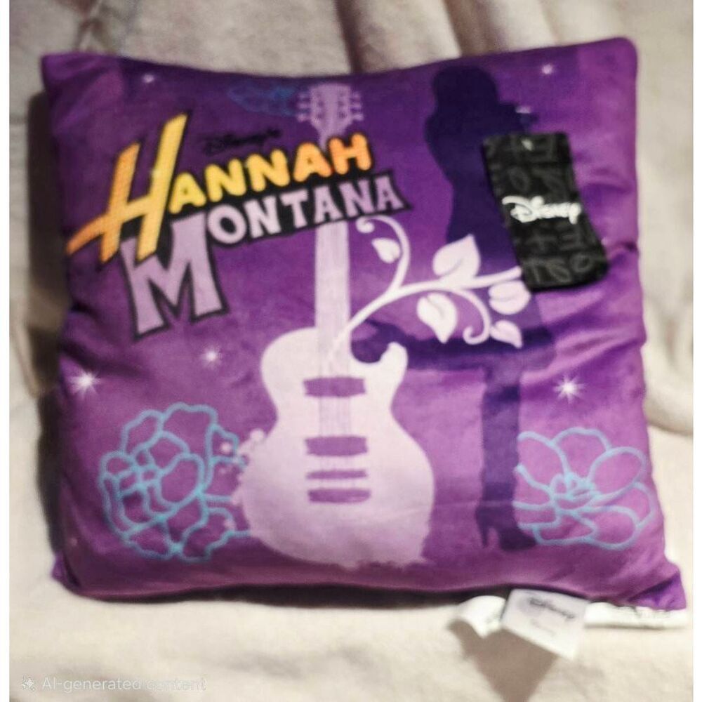 Disney Hannah Montana square throw pillow